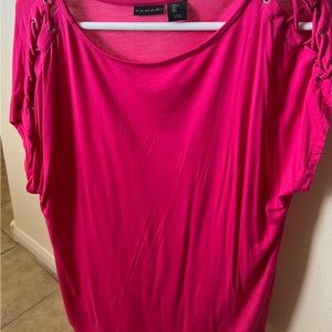 Hot pink too. Never worn. Been storing in closet for a few months
